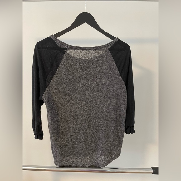 Grey Baseball Tee - Picture 2 of 2